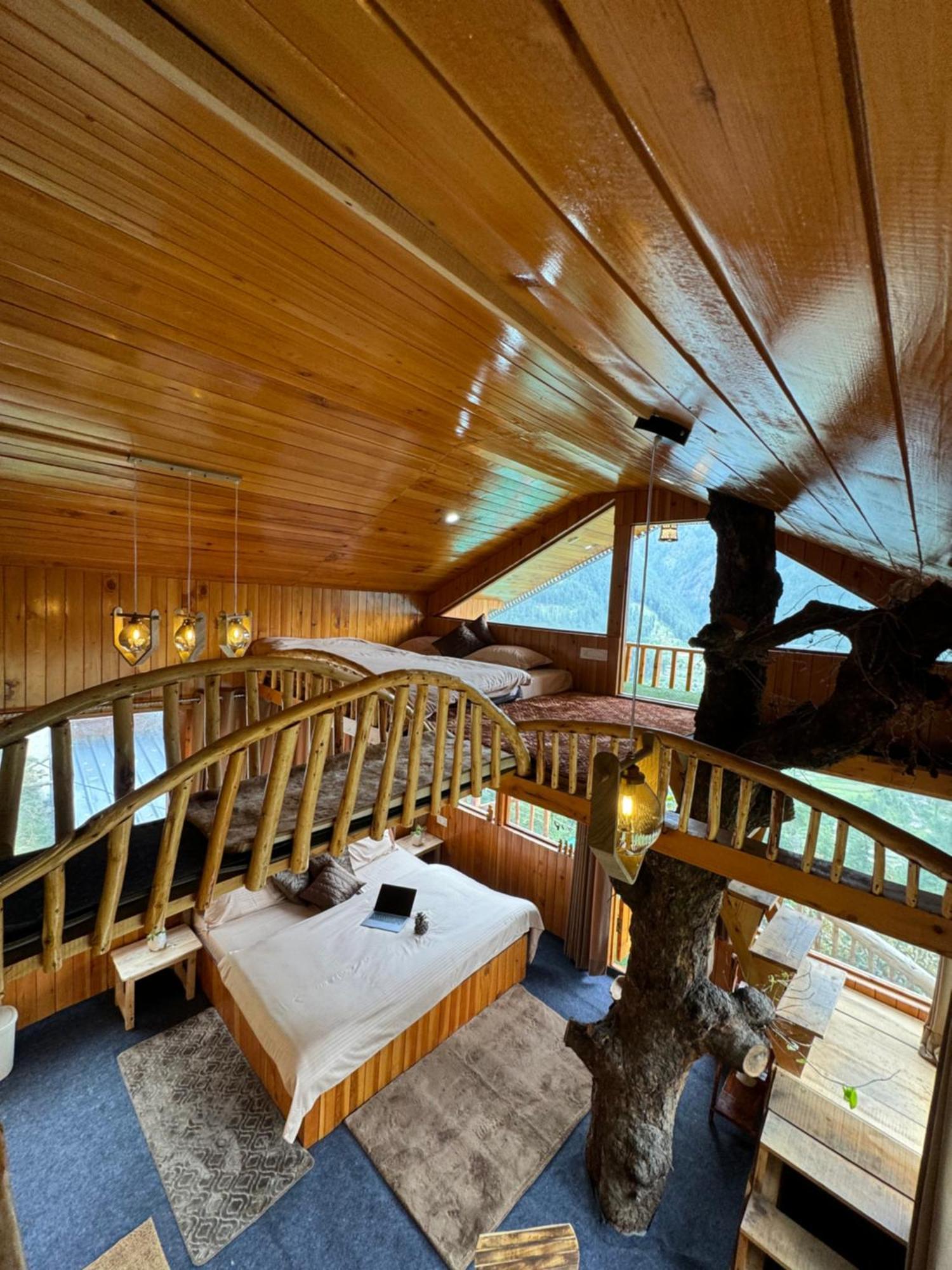 Chalet Himalayan Quails Nest Treehouse Jibhi
